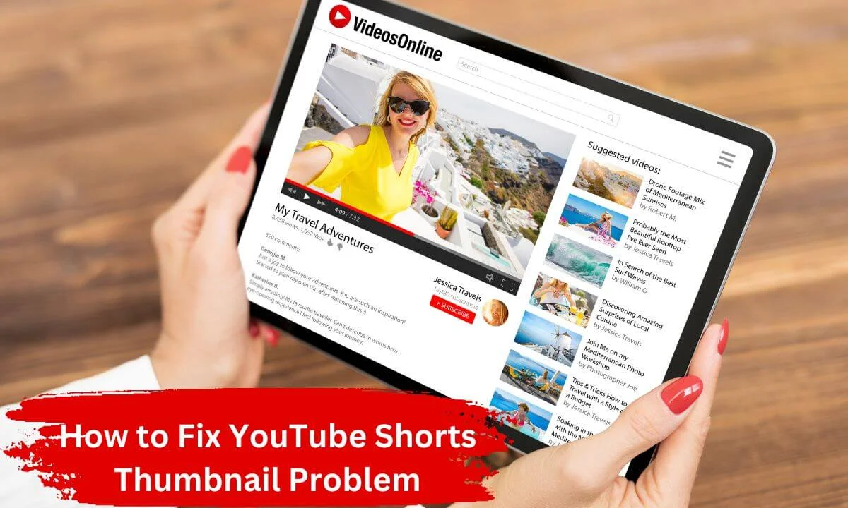 YouTube Shorts Thumbnail problem