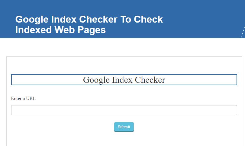 Google index checker