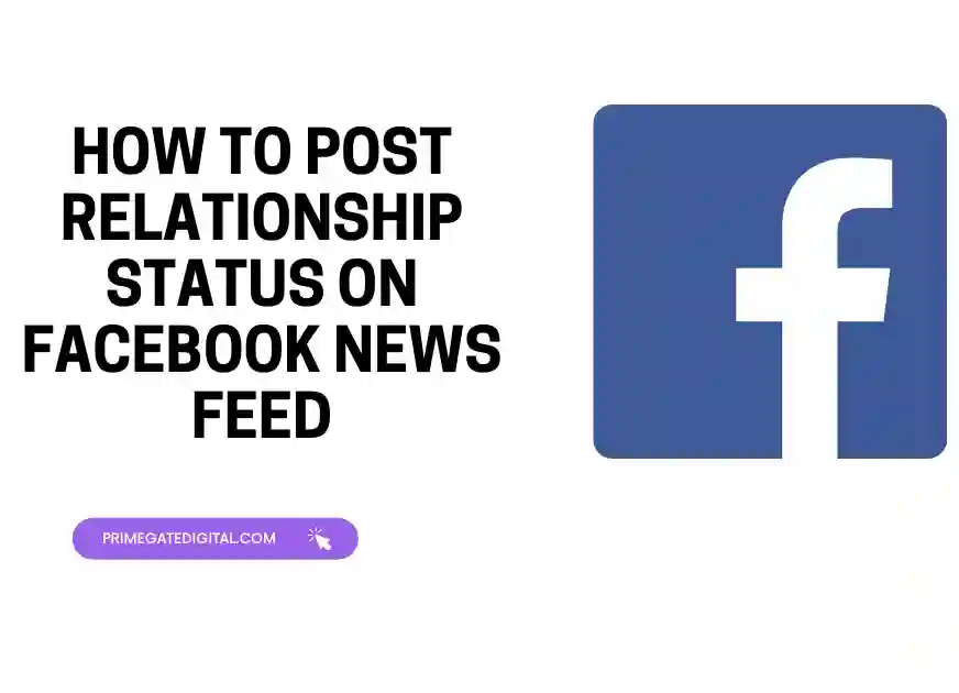 How to Post Relationship Status on Facebook News Feed